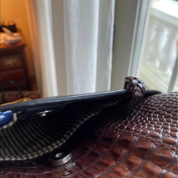 Brighton Black & Brown Leather shoulder bag - Picture 8 of 8